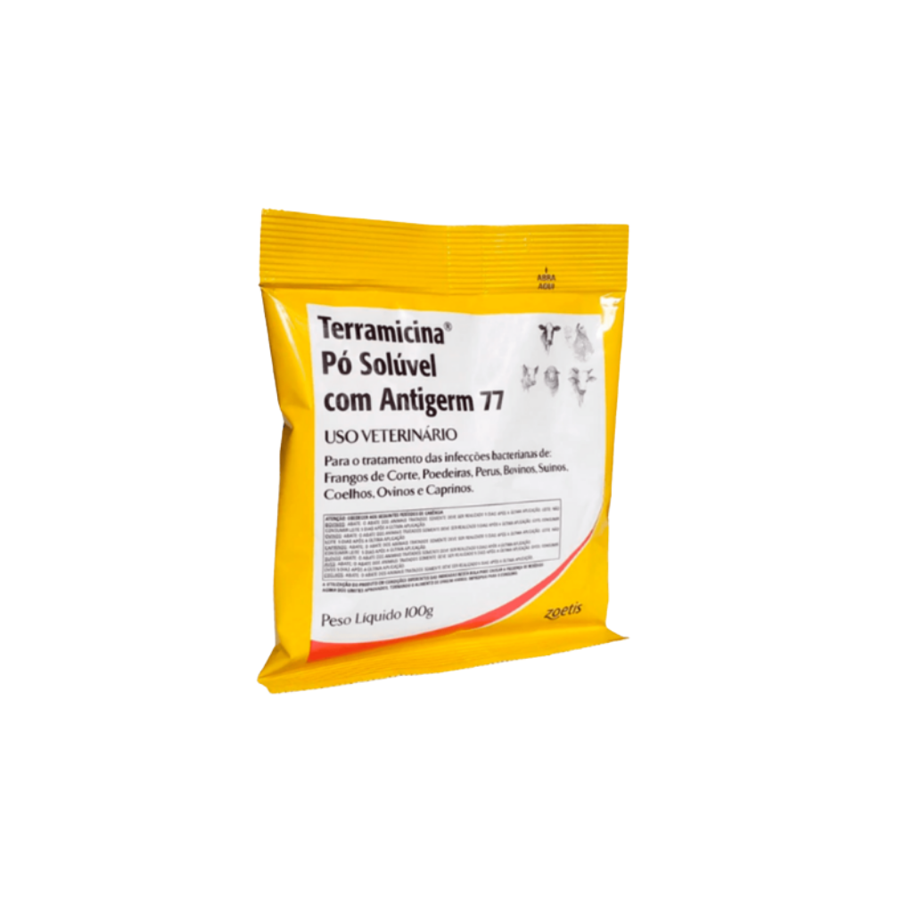 TERRAMICINA EM PO ZOETIS 100G