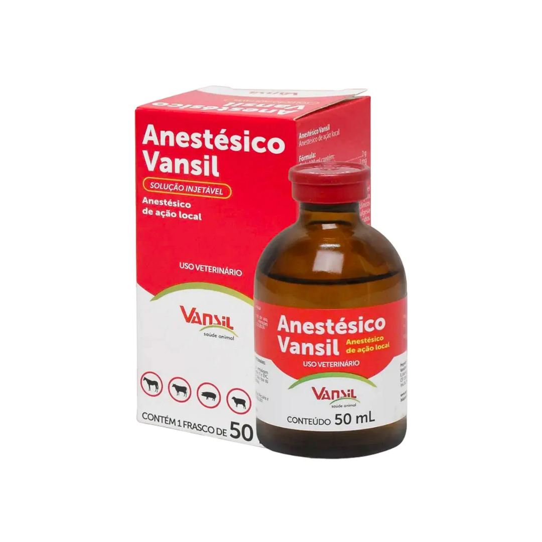 ANESTESICO VANSIL 50ML INJ