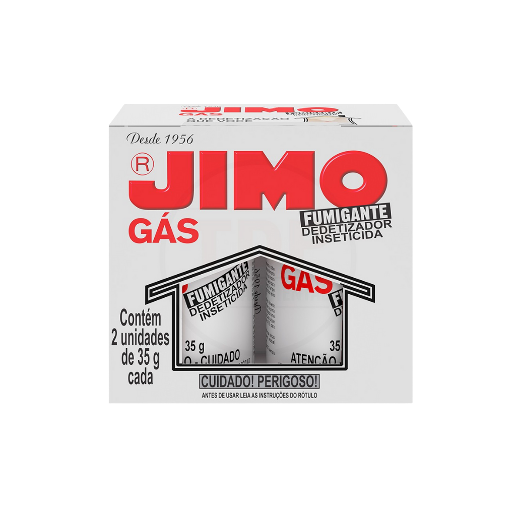 JIMO GAS FUMIGANTE 2UND DE 35G CADA