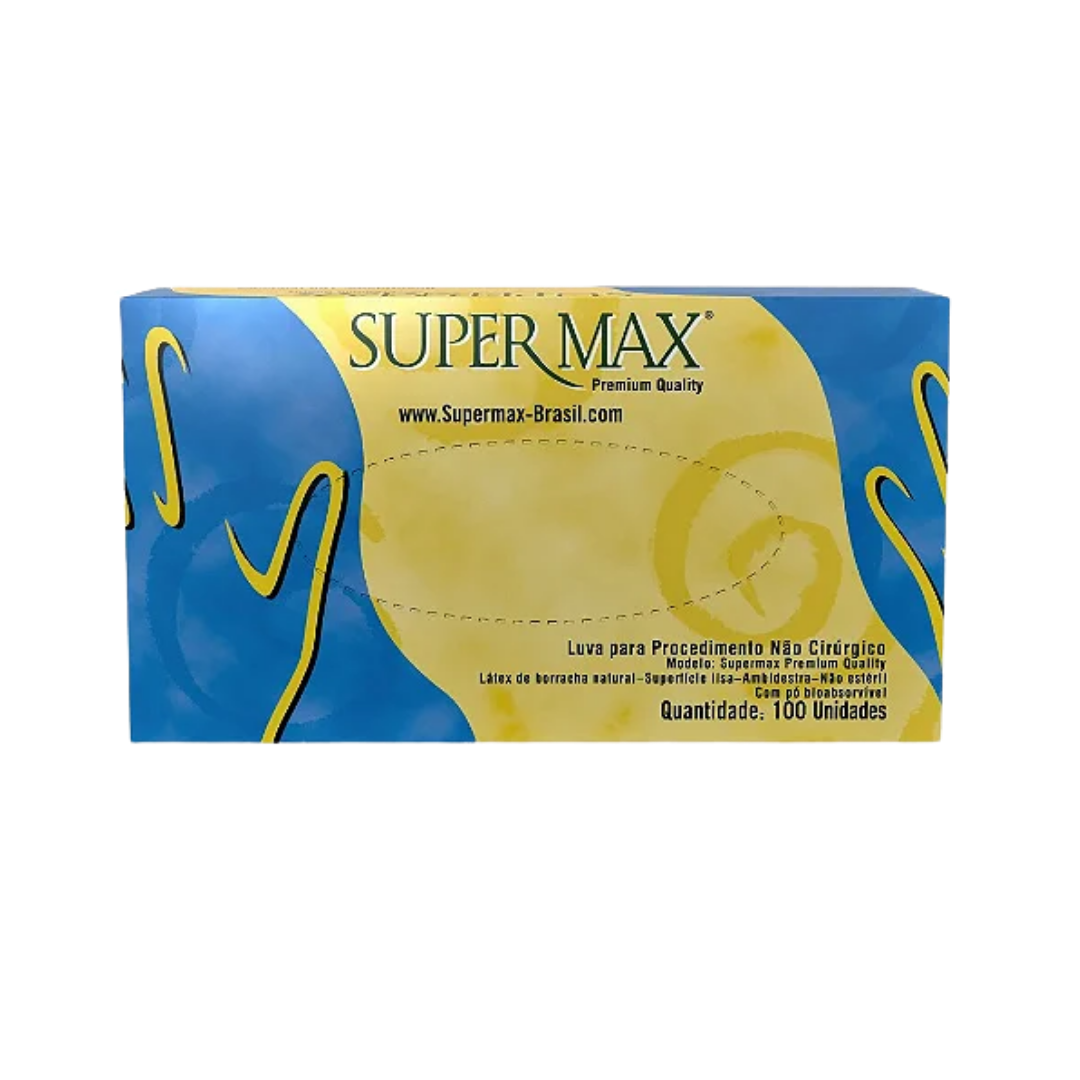 LUVA DE PROCEDIMENTO SUPERMAX G UN
