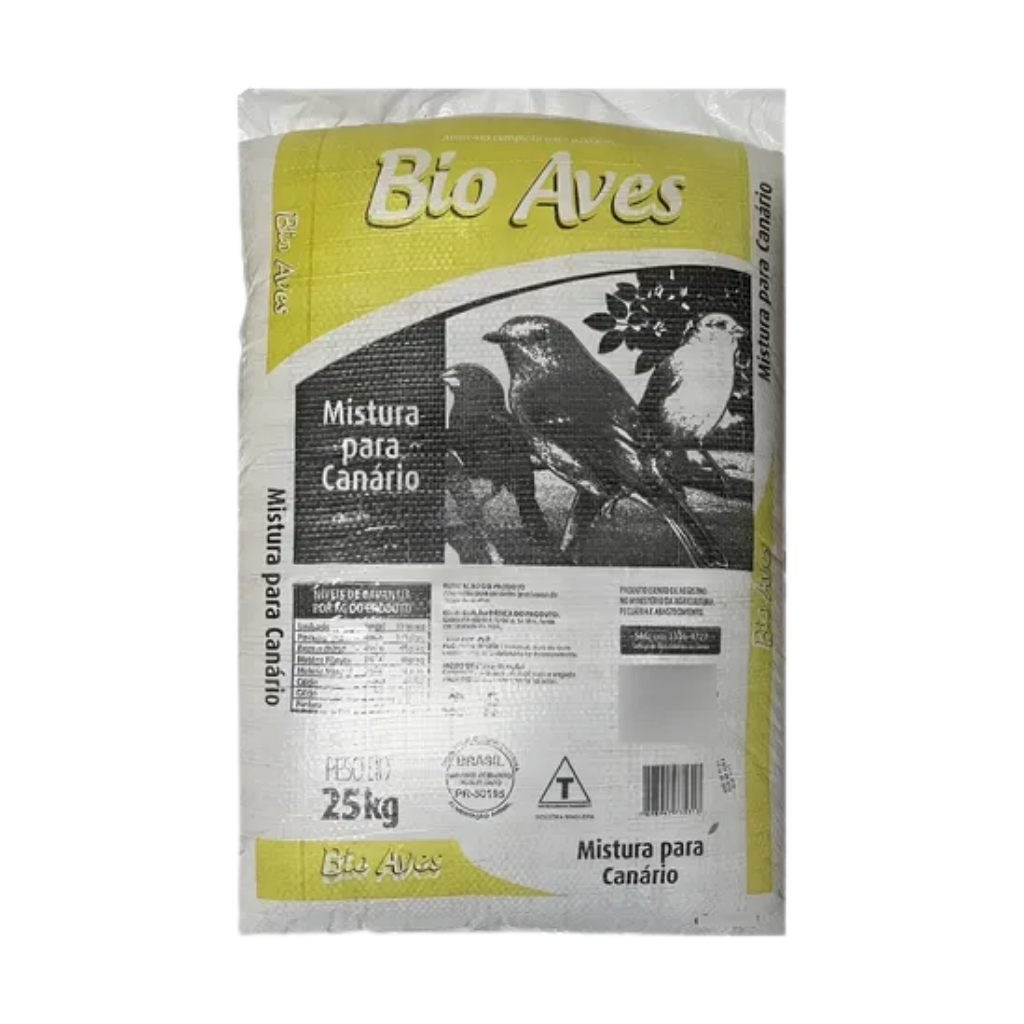 BIO AVES MISTURA CANARIO 25KG