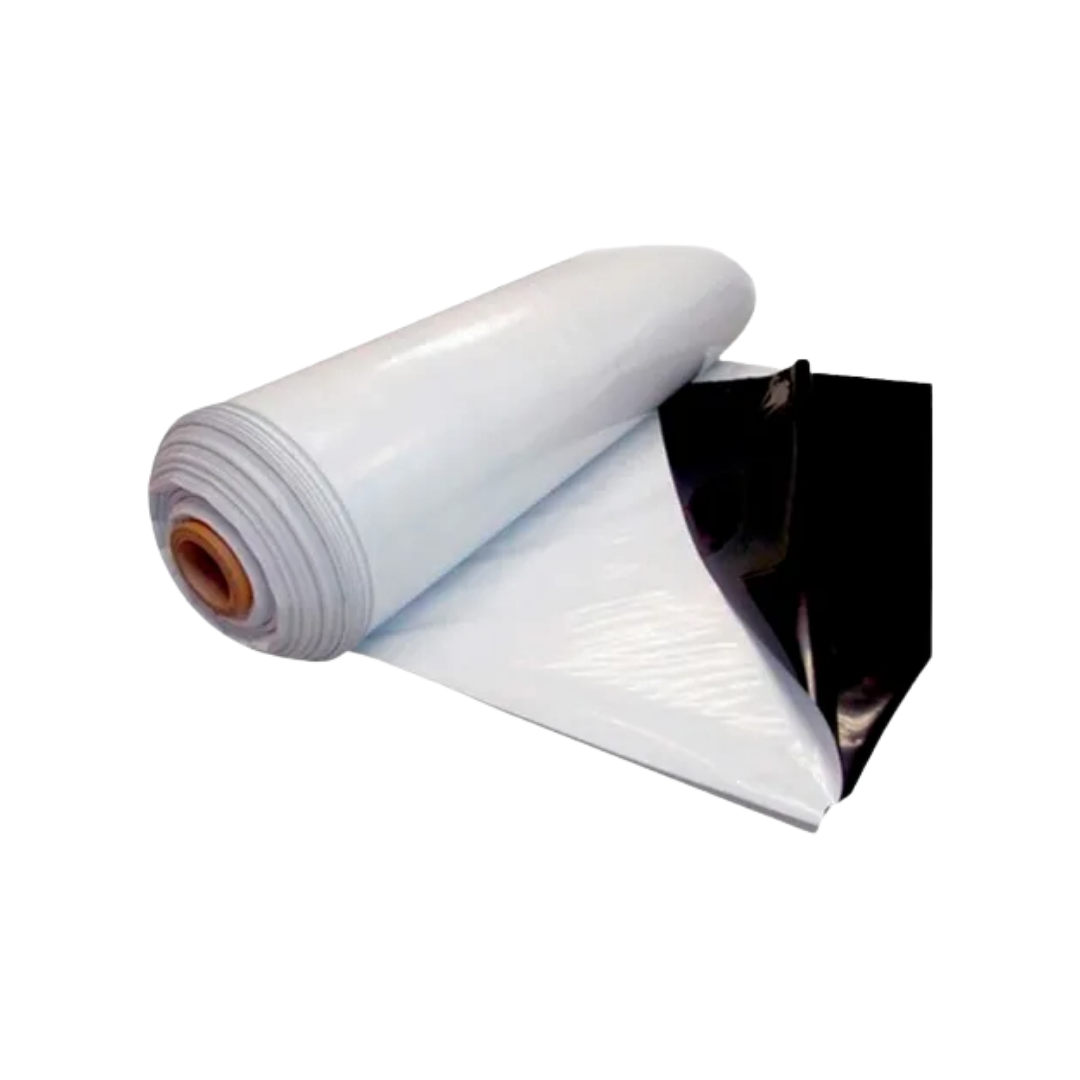 LONA  PRETA BRANCA SILAGEM 8X50 150MC
