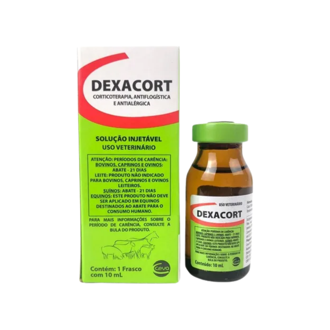 DEXACORT SOL. INJETAVEL CEVA 10ML
