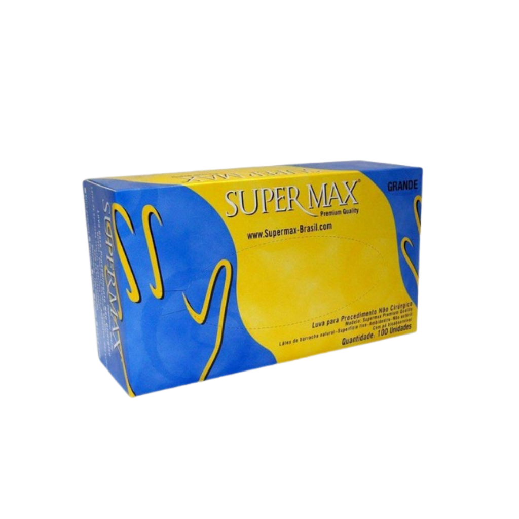 LUVA DE PROCEDIMENTO SUPERMAX M UN
