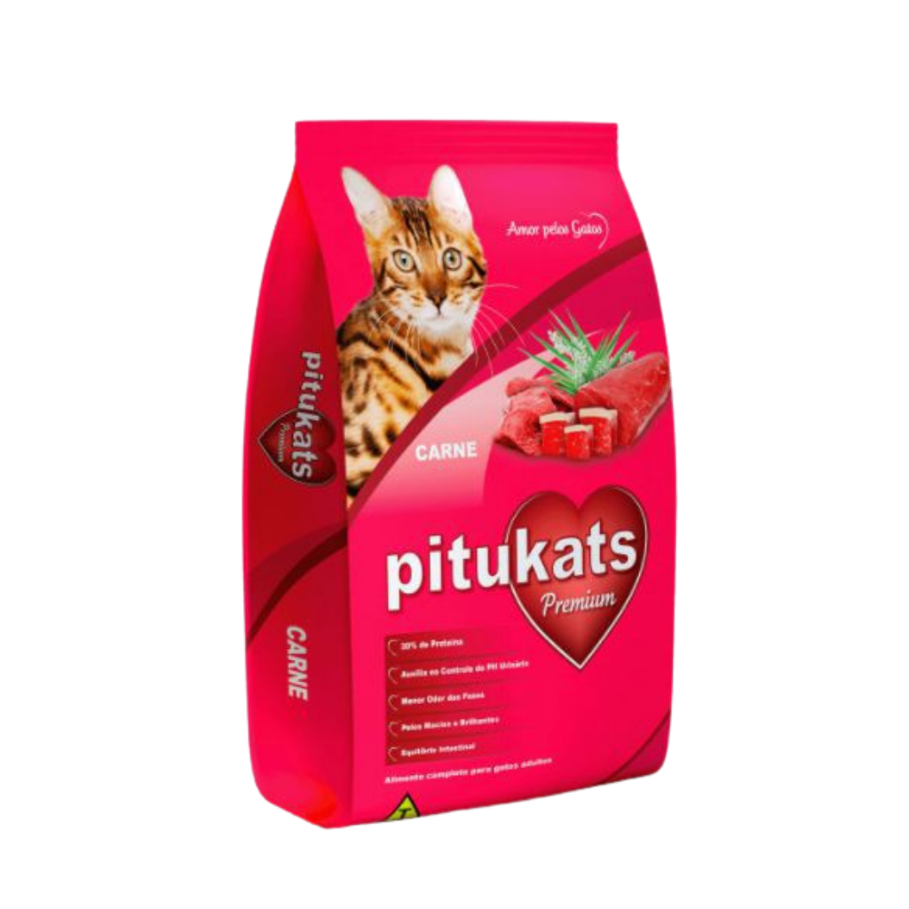 RACAO PITUKATS CARNE 1KG