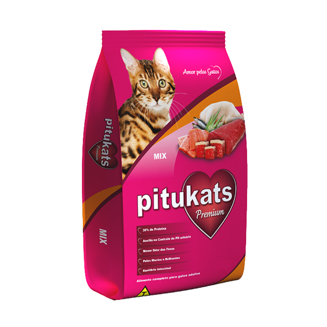 RACAO PITUKATS MIX 1KG