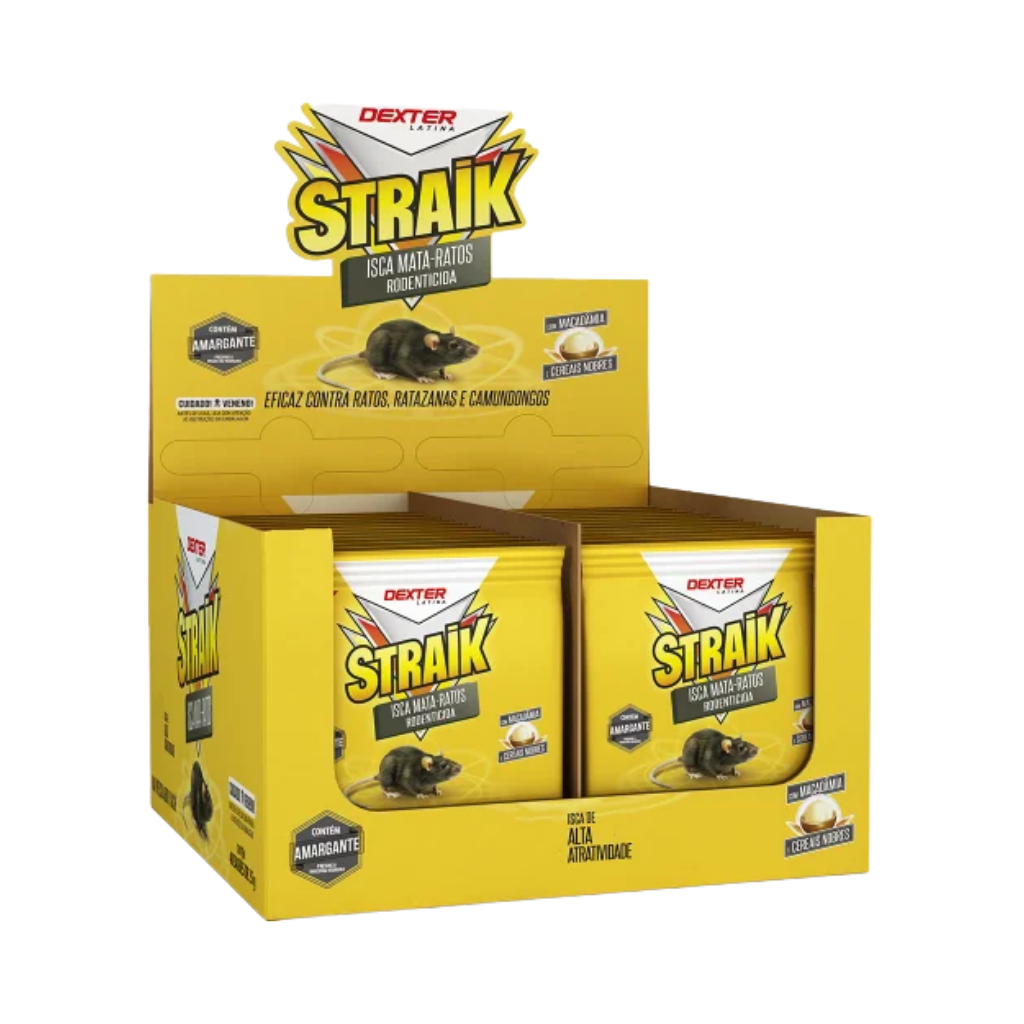STRAIK ISCA MATA RATOS  DISPLAY 40X25GR