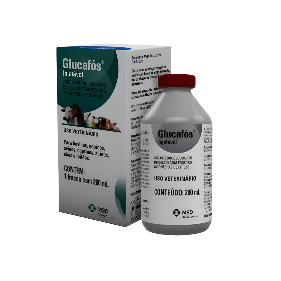 GLUCAFOS INJETAVEL MSD 200ML