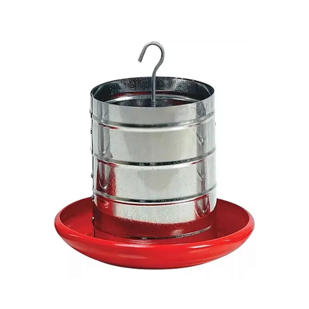 COMEDOURO TUBULAR 20 KG PRATO PLASTICO