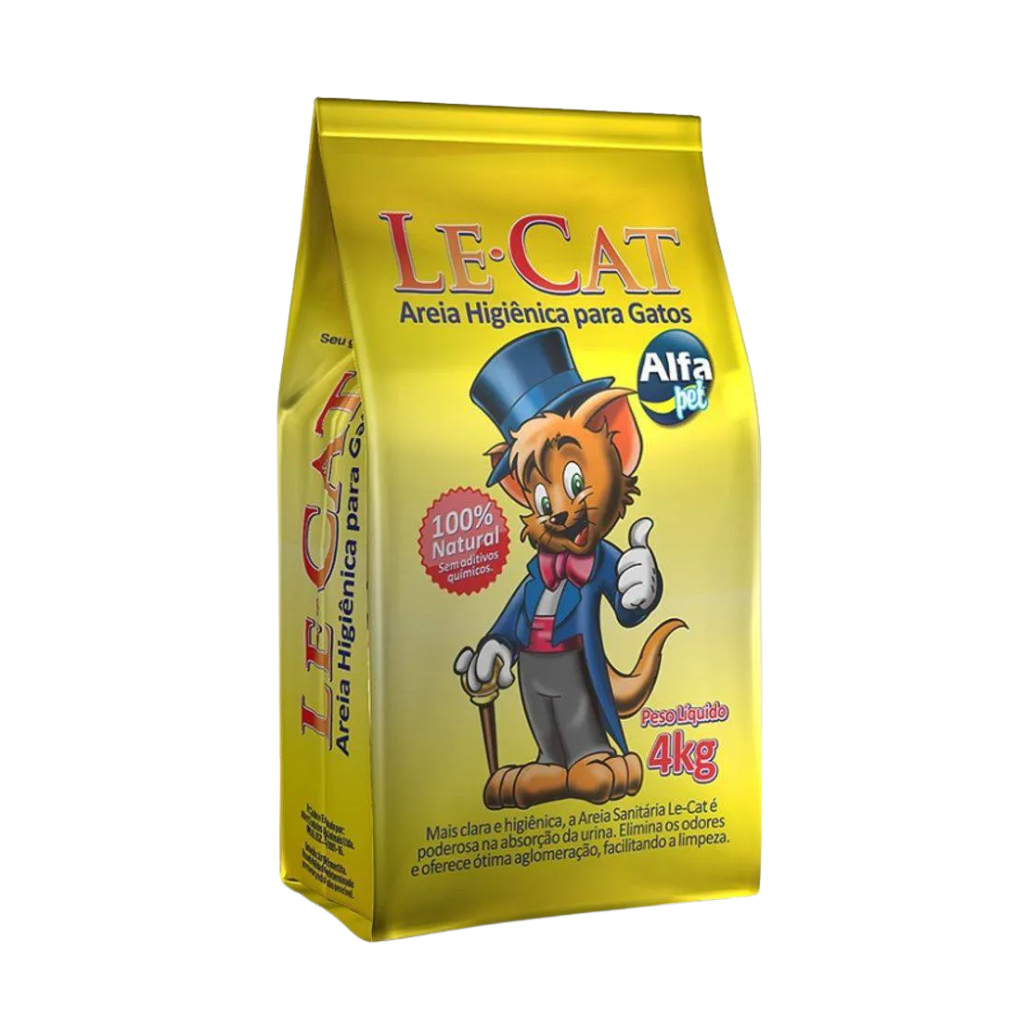 AREIA SANITARIA LE CAT 4KG