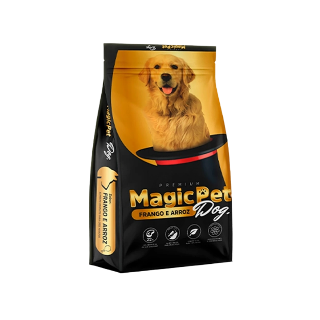 RACAO MAGIC DOG AD FRANGO E ARROZ 15KG