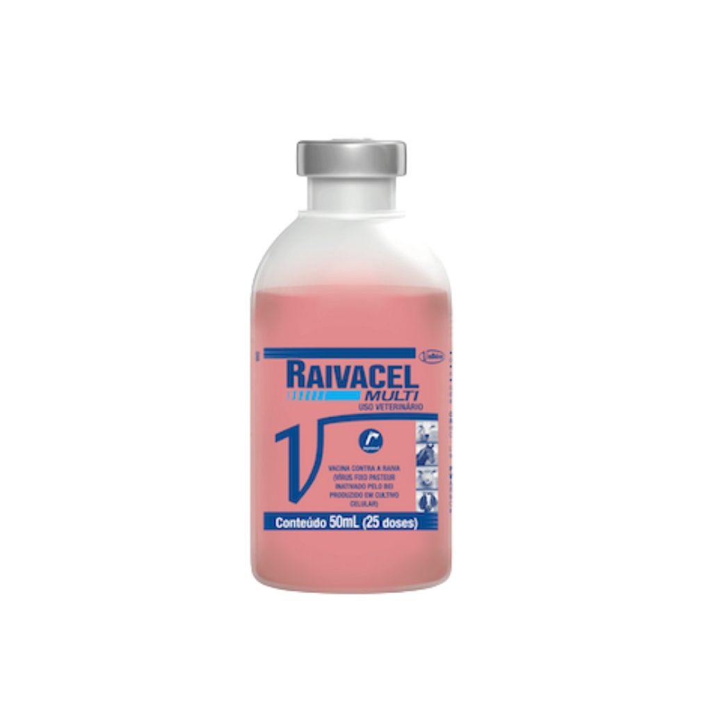 VACINA ANTIRRABICA RAIVACEL 50ML 25DS