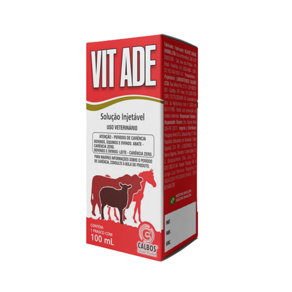 ADE CALBOS  INJETAVEL 100ML