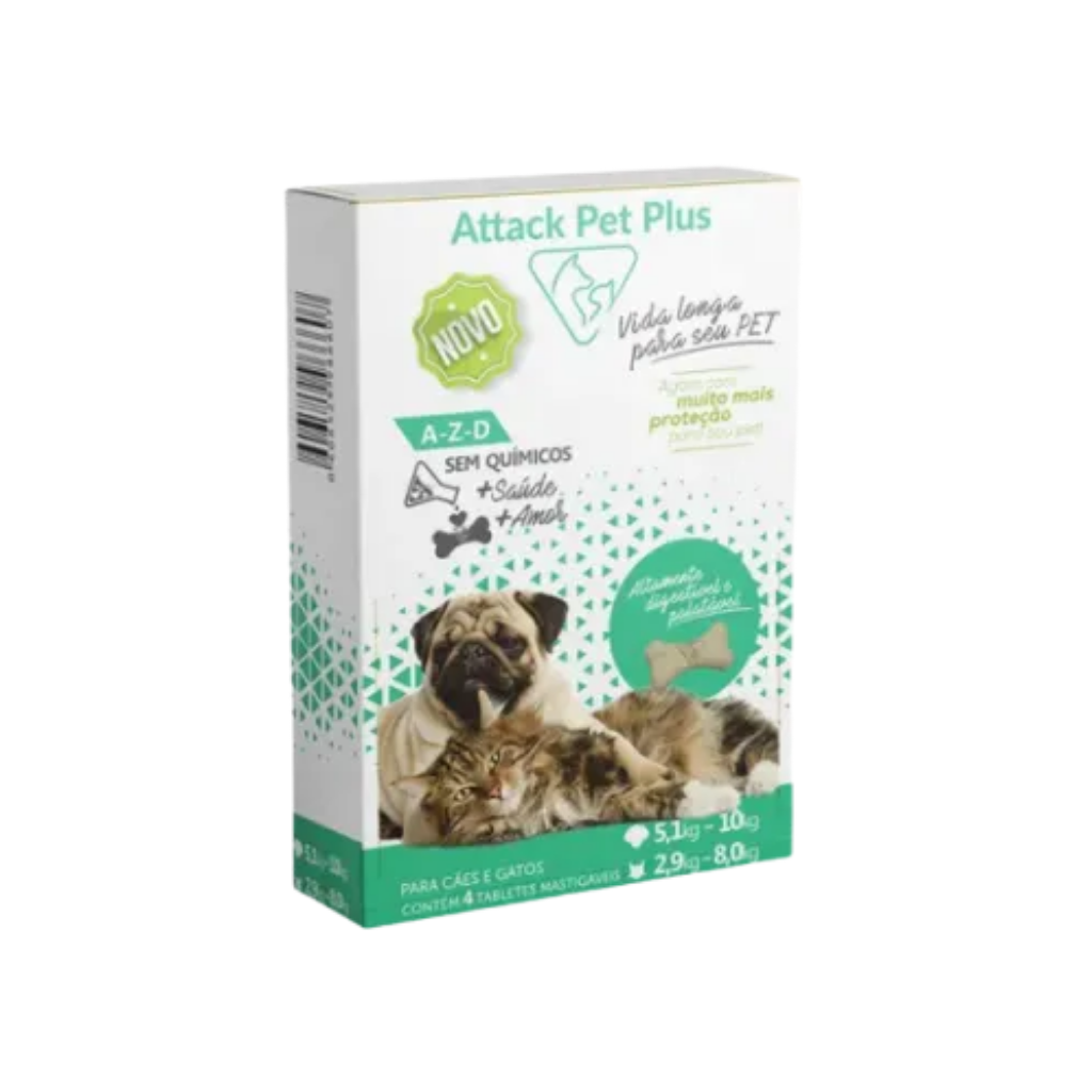 ATTACK PET PLUS 5,1 A 10KG