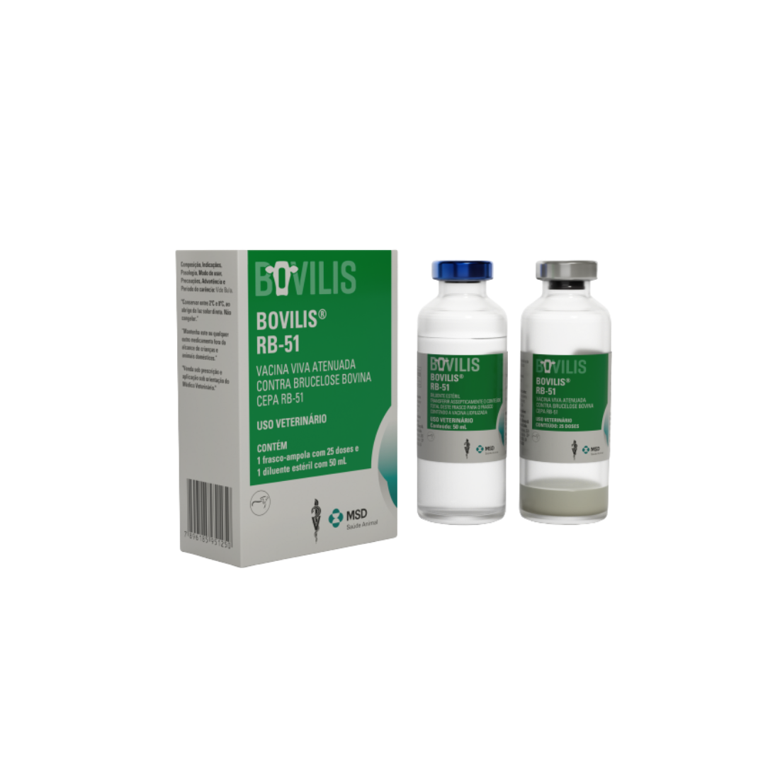VACINA BRUCELOSE RB-51 MSD 