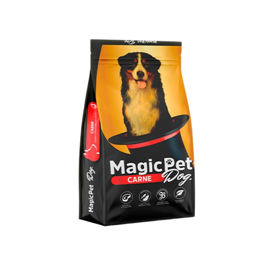 RACAO MAGIC DOG ADULTO CARNE 7KG