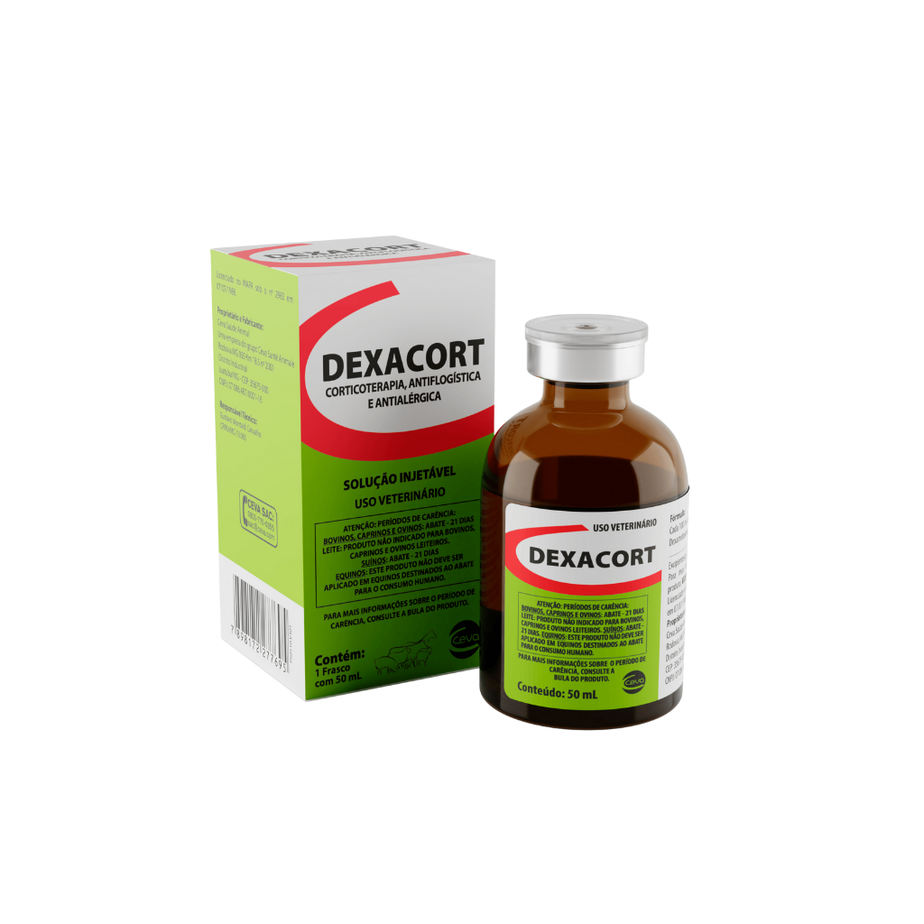 DEXACORT SOL. INJETAVEL CEVA 50ML