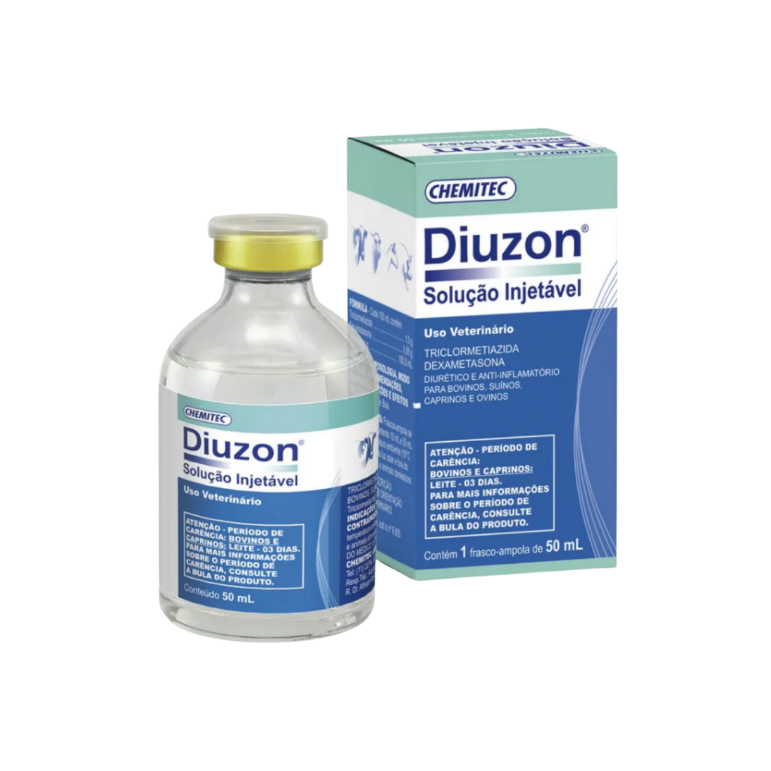 DIUZON SOL. INJETAVEL CHEMITEC 50ML