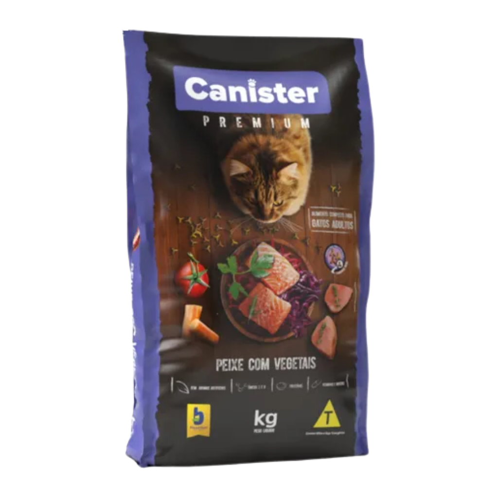 RACAO CANISTER GATO AD PEIXE  25KG