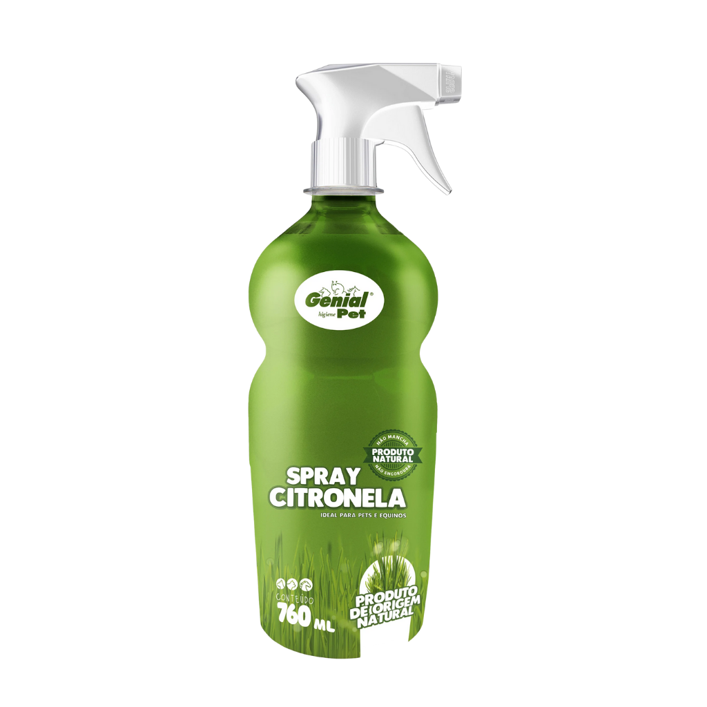 SPRAY CITRONELA 750ML GENIAL PET